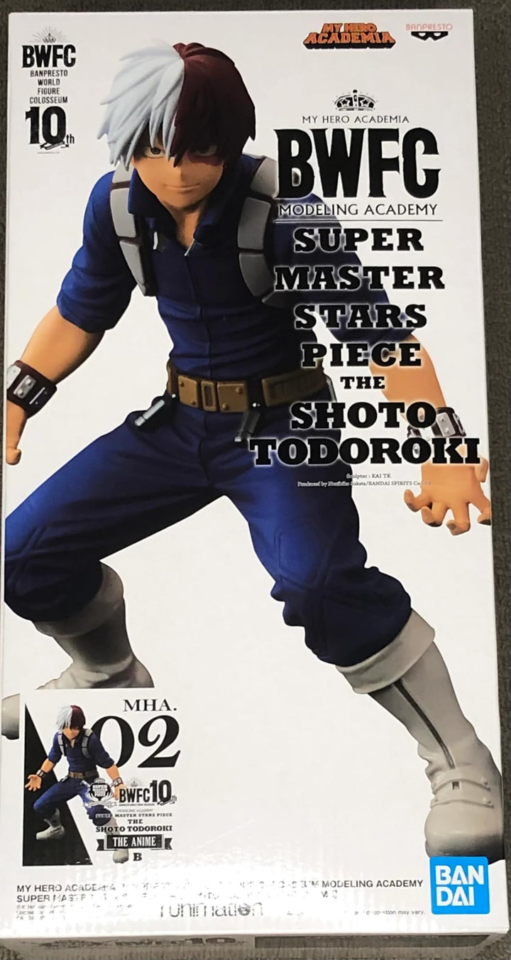 My Hero Academia Statuette Colosseum Modeling Academy Super Master Stars Piece Shoto Todoroki