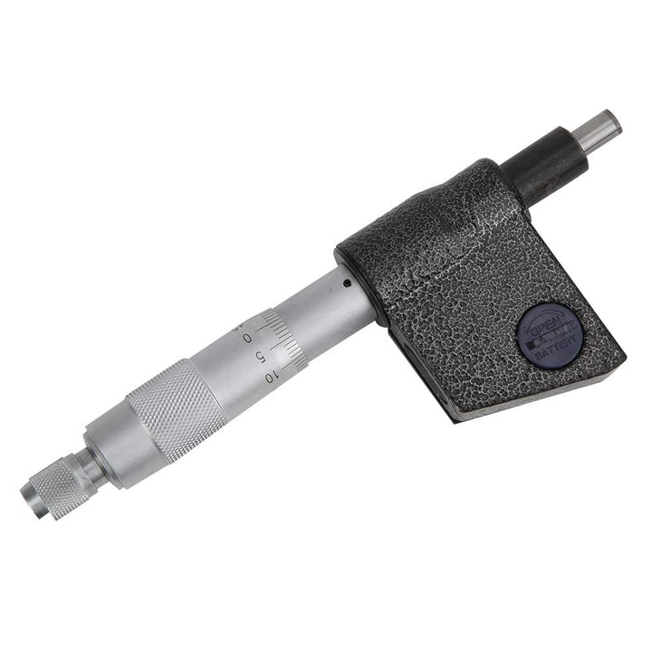 Digitales Mikrometer 0-25mm, Elektronisches Messgerät, Hartmetall-Messfläche, Präzise Aussenmessung