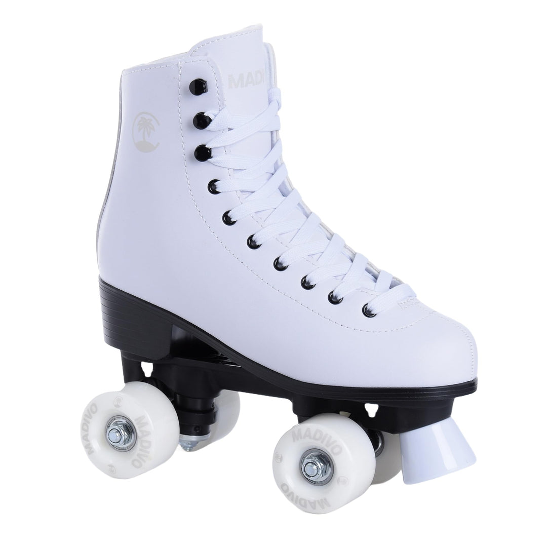 MADIVO Classic Damen Klassische Retro Rollschuhe | ABEC-7 Kugellager | Mädchen Roller Skates Inliner