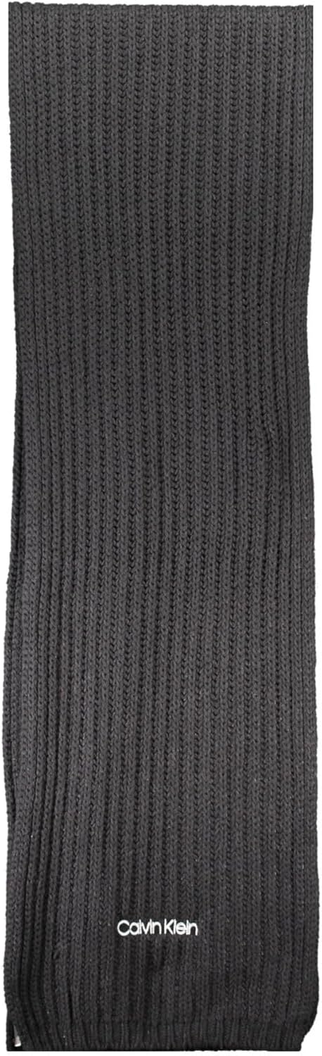Calvin Klein Damen Oversized Strick Schal Einheitsgrösse Ck Black, Einheitsgrösse Ck Black