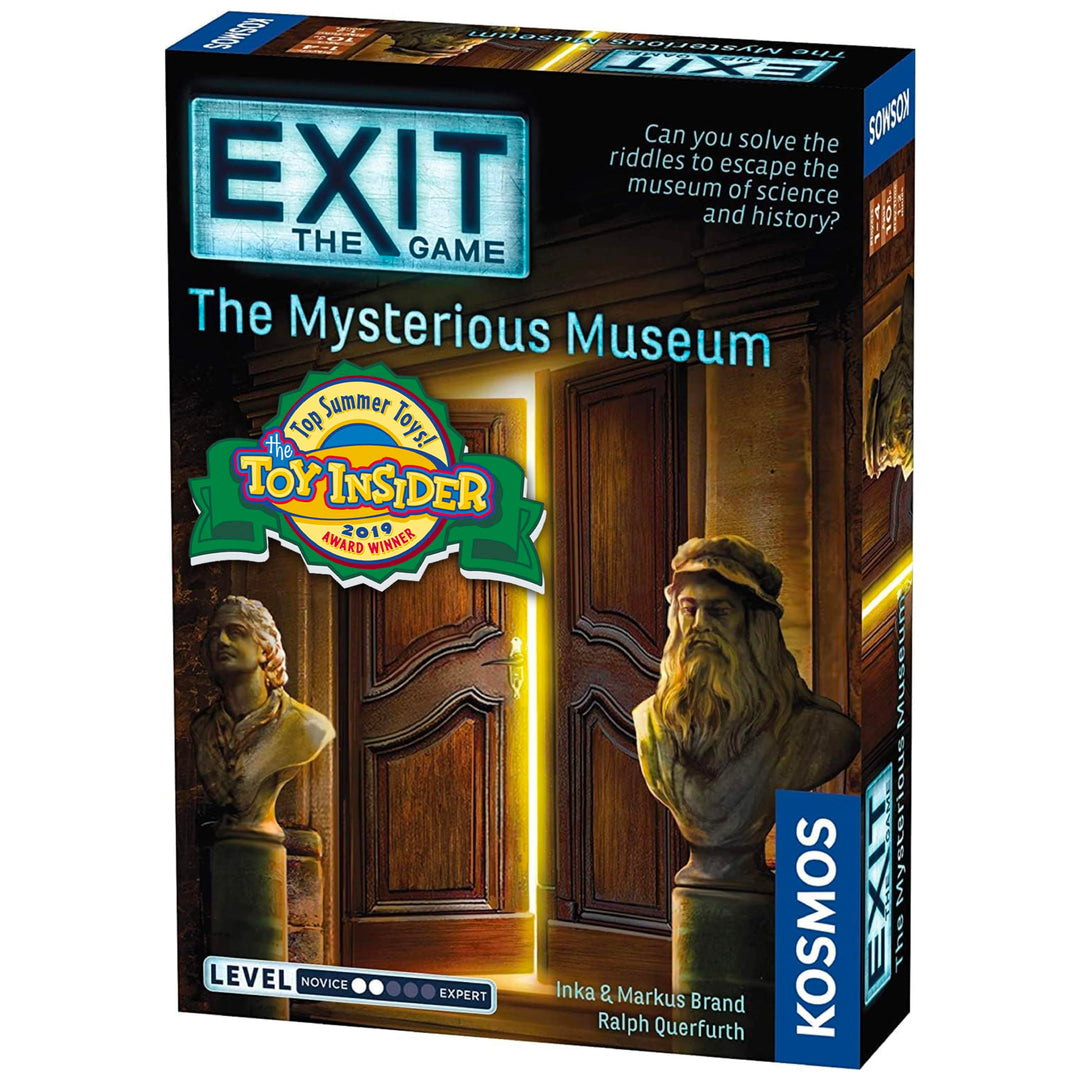 Thames & Kosmos - EXIT: The Mysterious Museum - Level: 2/5 - Unique Escape Room Game - 1-4 Players -