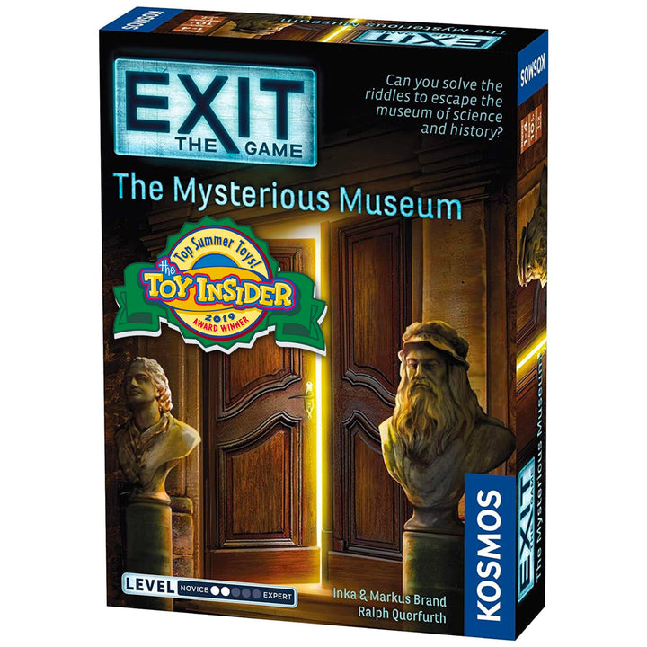 Thames & Kosmos - EXIT: The Mysterious Museum - Level: 2/5 - Unique Escape Room Game - 1-4 Players -