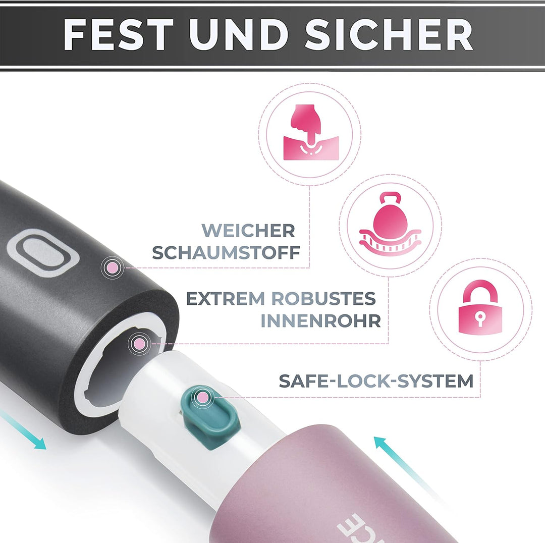 FITCELLENCE® | 1,2kg | 90cm Durchmesser | 5-6 Teile | Hula Hoop Reifen für Erwachsene | zum abnehmen