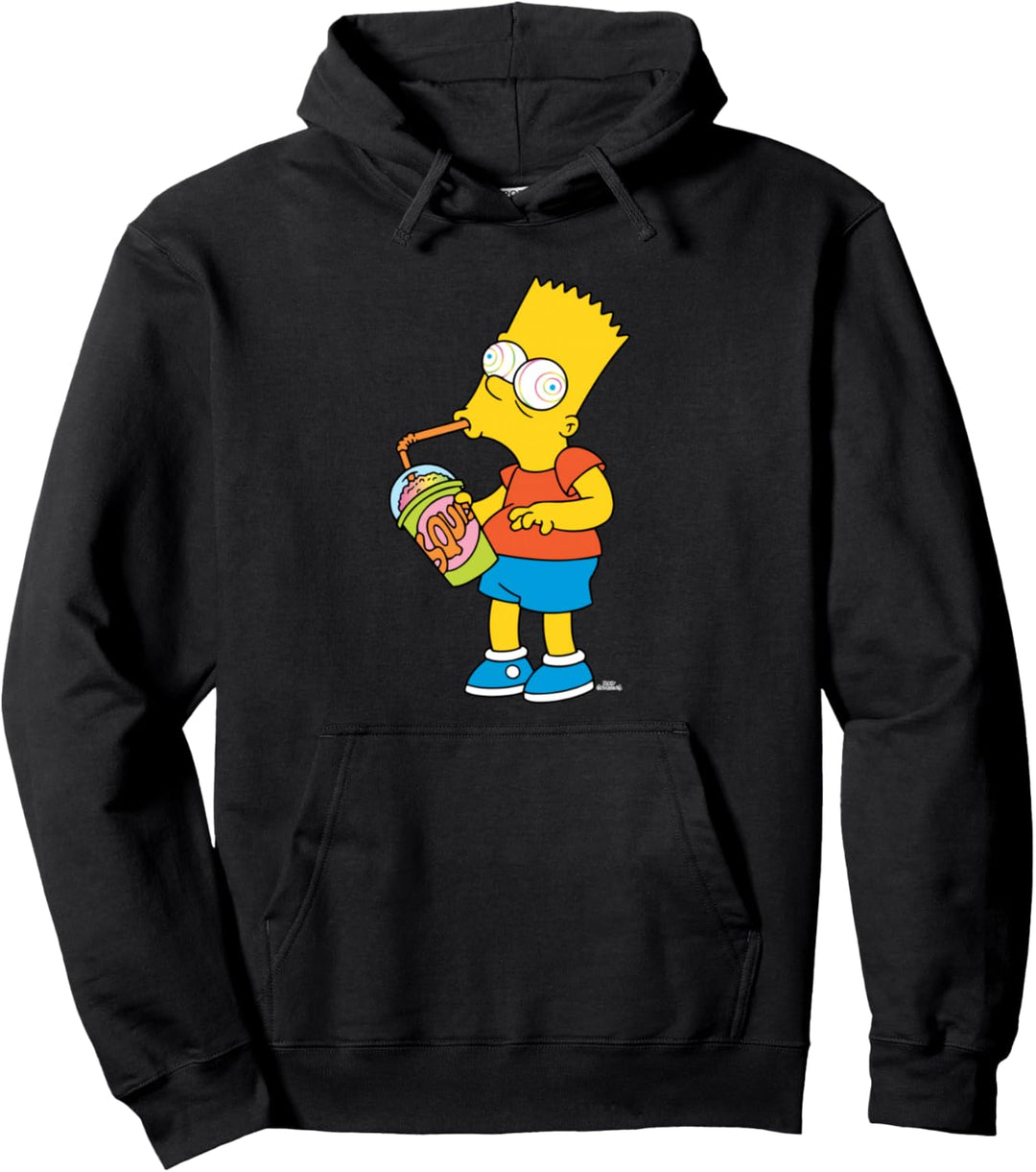 The Simpsons Bart Simpson Squishee Brain Freeze Pullover Hoodie