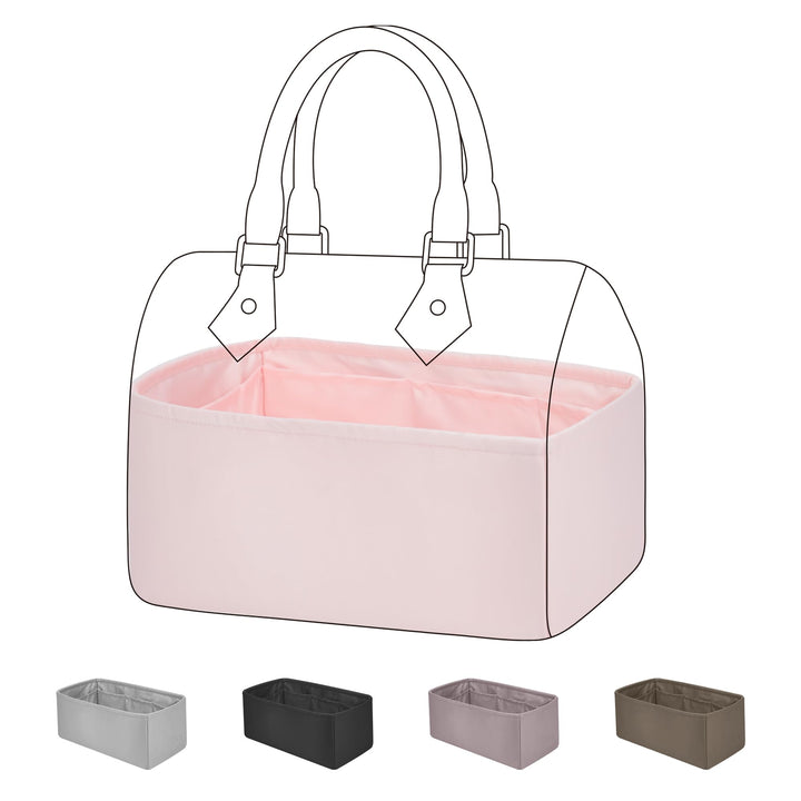 DGAZ Handtaschen Organizer Einsatz, Seide Handtaschenorganisator für LV Speedy Nano/20/25/30/35/40/4