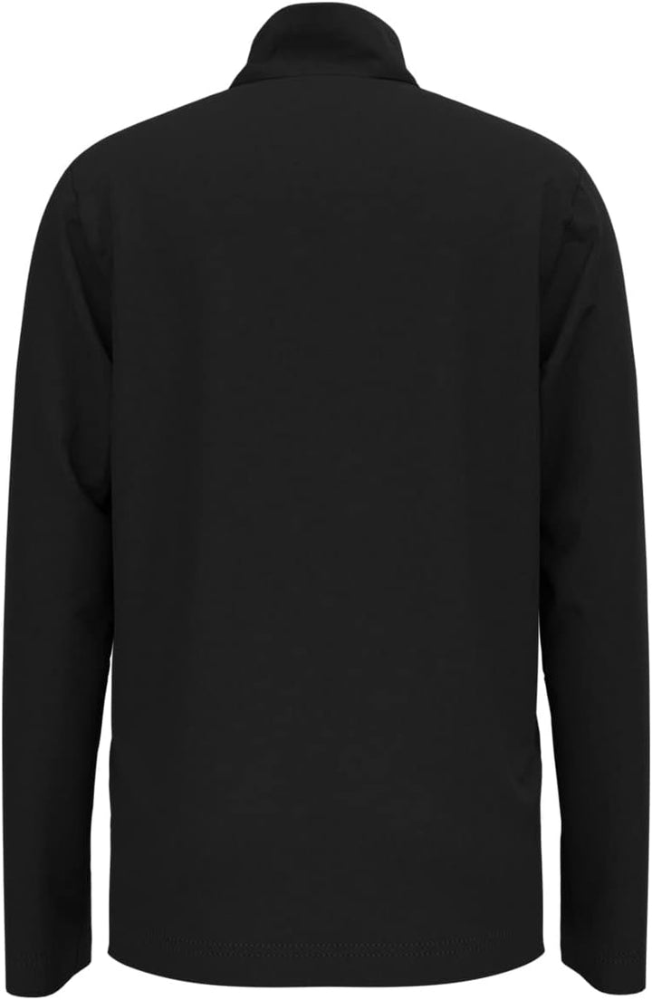 Odlo Kids Langarm Shirt mit halben Reissverschluss Berra 128 Schwarz, 128 Schwarz