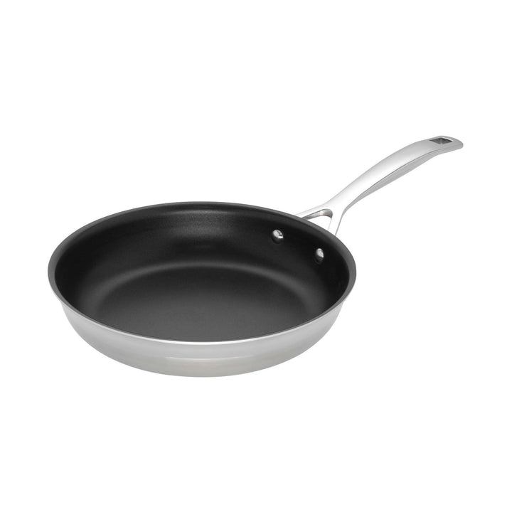 LE CREUSET Antihaftbeschichtete Bratpfanne aus 3-ply Edelstahl, Ø 24 cm, Für alle Herdarten inkl. In