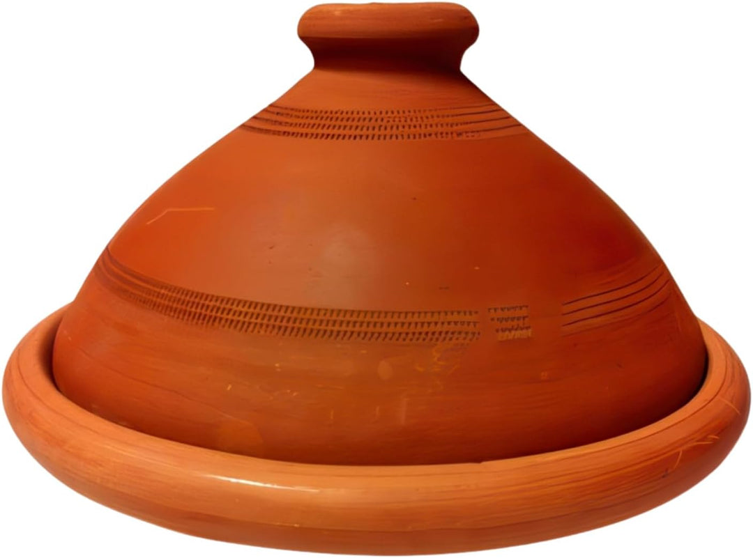 2er Set, ORIGINAL Tajine Tagine (Ø 30cm) + Marokko Minztee 40g