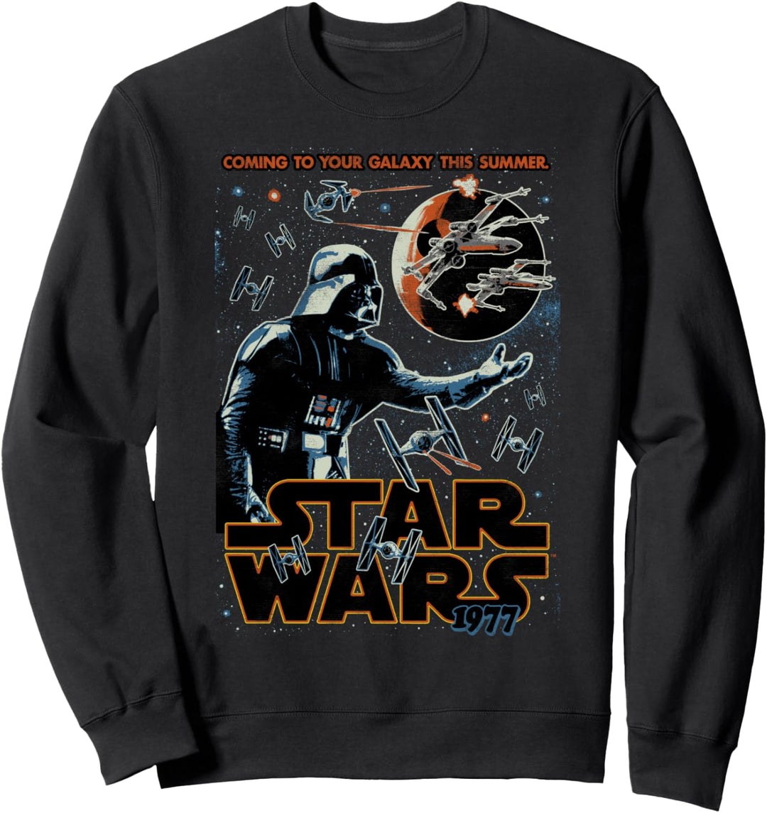 Star Wars Darth Vader Your Galaxy This Summer Poster Sweatshirt
