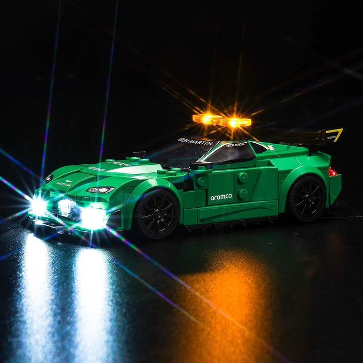 Led Licht Set für Lego Aston Martin Safety Car & AMR23 (Kein Lego), Dekorationsbeleuchtungsset für L