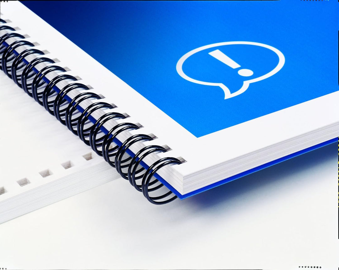 WireBind Drahtbinderücken, 100 Stück, 14mm, silber silber 14mm, silber 14mm