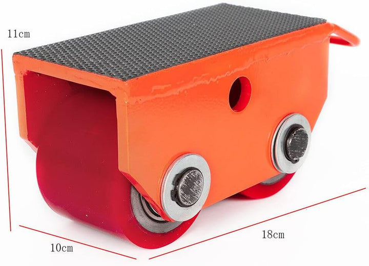Möbeltransport Set, 2500 kg Transportfahrwerk Maschinent Panzerrollen Fahrwerk Rollen Roller Stück M