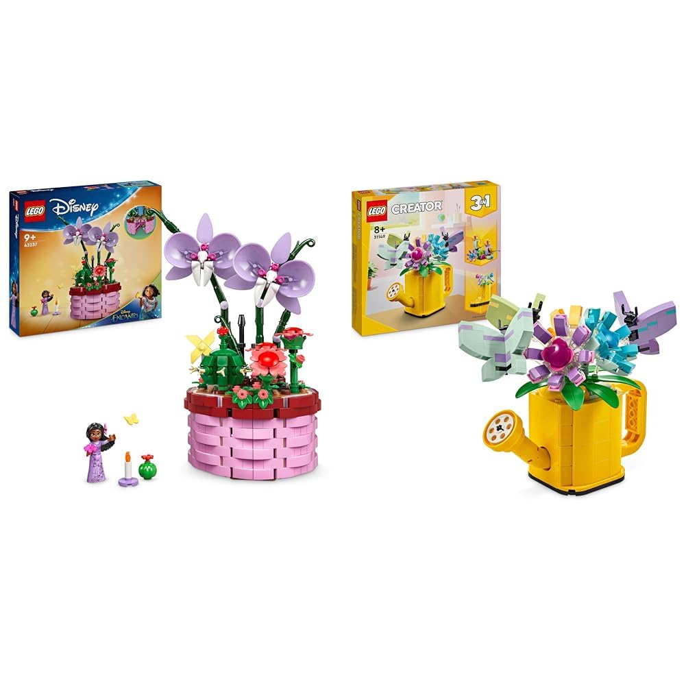 LEGO ǀ Disney Encanto Isabelas Blumentopf, Set für Kinder mit baubarer Spielzeug-Orchidee & Creator