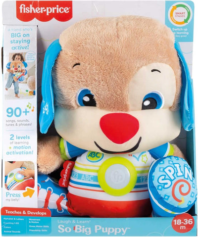 Fisher-Price HDJ18 Welpe Lachen und Lernen, Multi, Large Spanien Multi, Spanien Multi