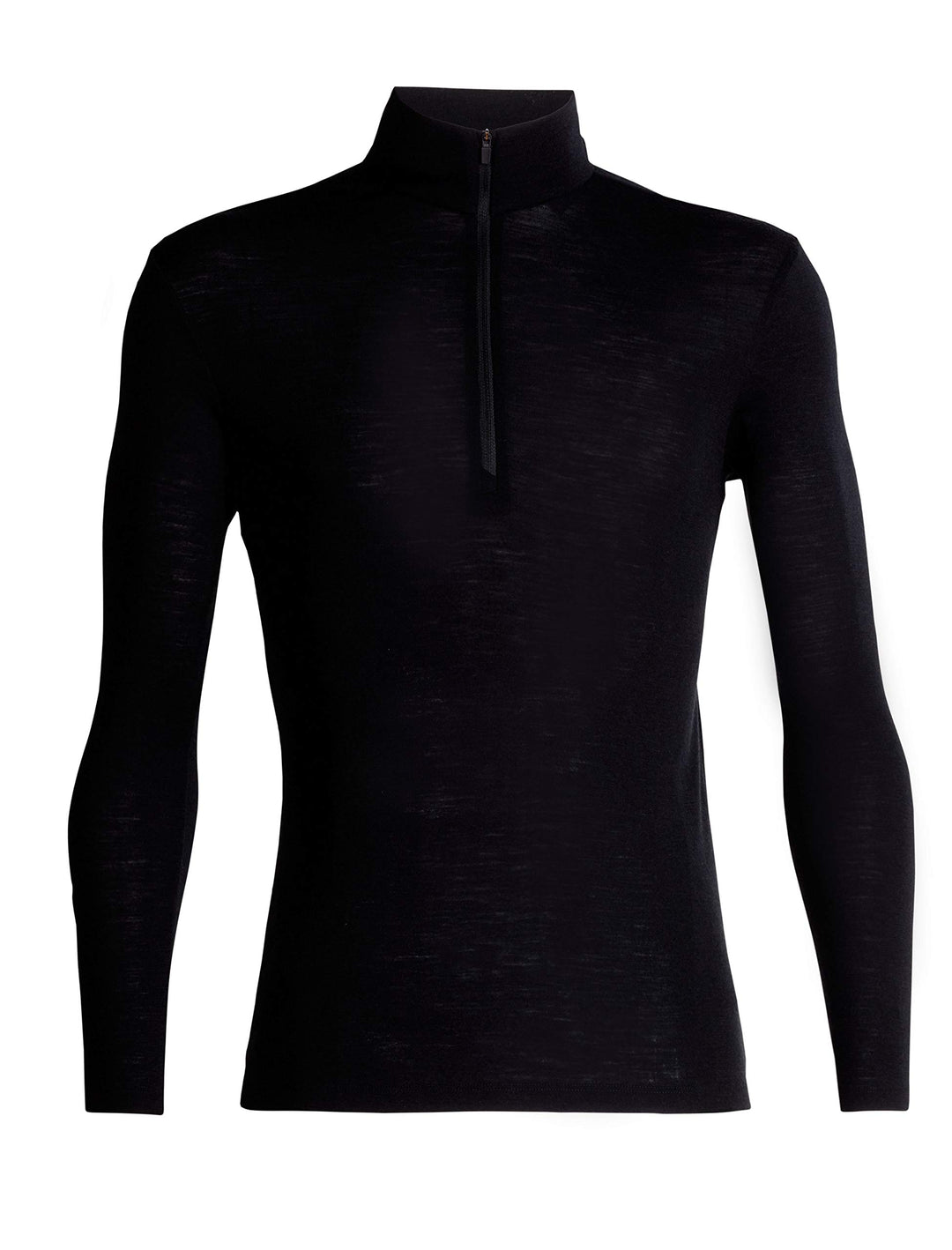 Icebreaker Herren 175 Everyday Ls Half Zip Merino Baselayer Funktionsshirt (1er Pack) S Schwarz, S S