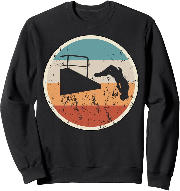 Wasserspringen Wasserspringer Turmspringen Turmspringer Sweatshirt