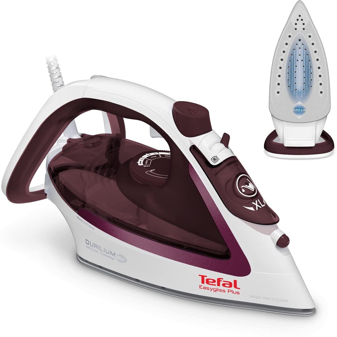 Tefal Easygliss Plus Bügeleisen Dampfbügeleisen mit starken 190g Dampfstoss, Testsieger 2019 - beste