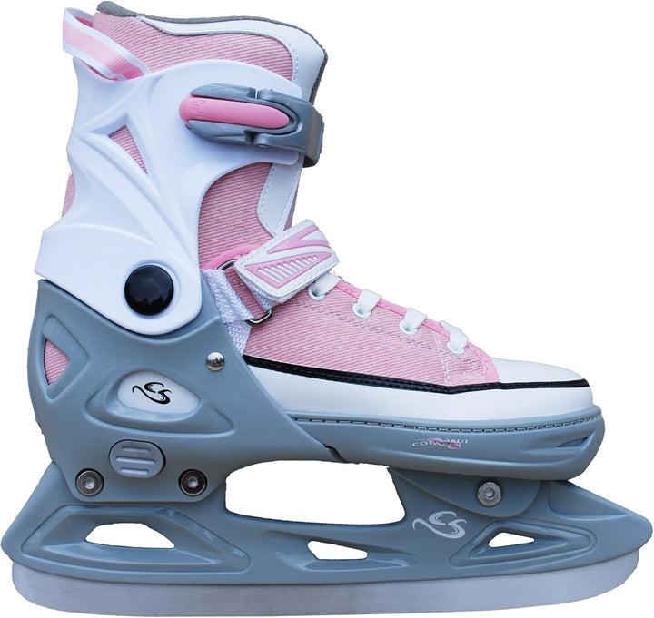 Cox Swain Sneak 2in1 grössenverstellbare Kinder Inline Skates und Schlittschuhe mit PU Gummirollen s
