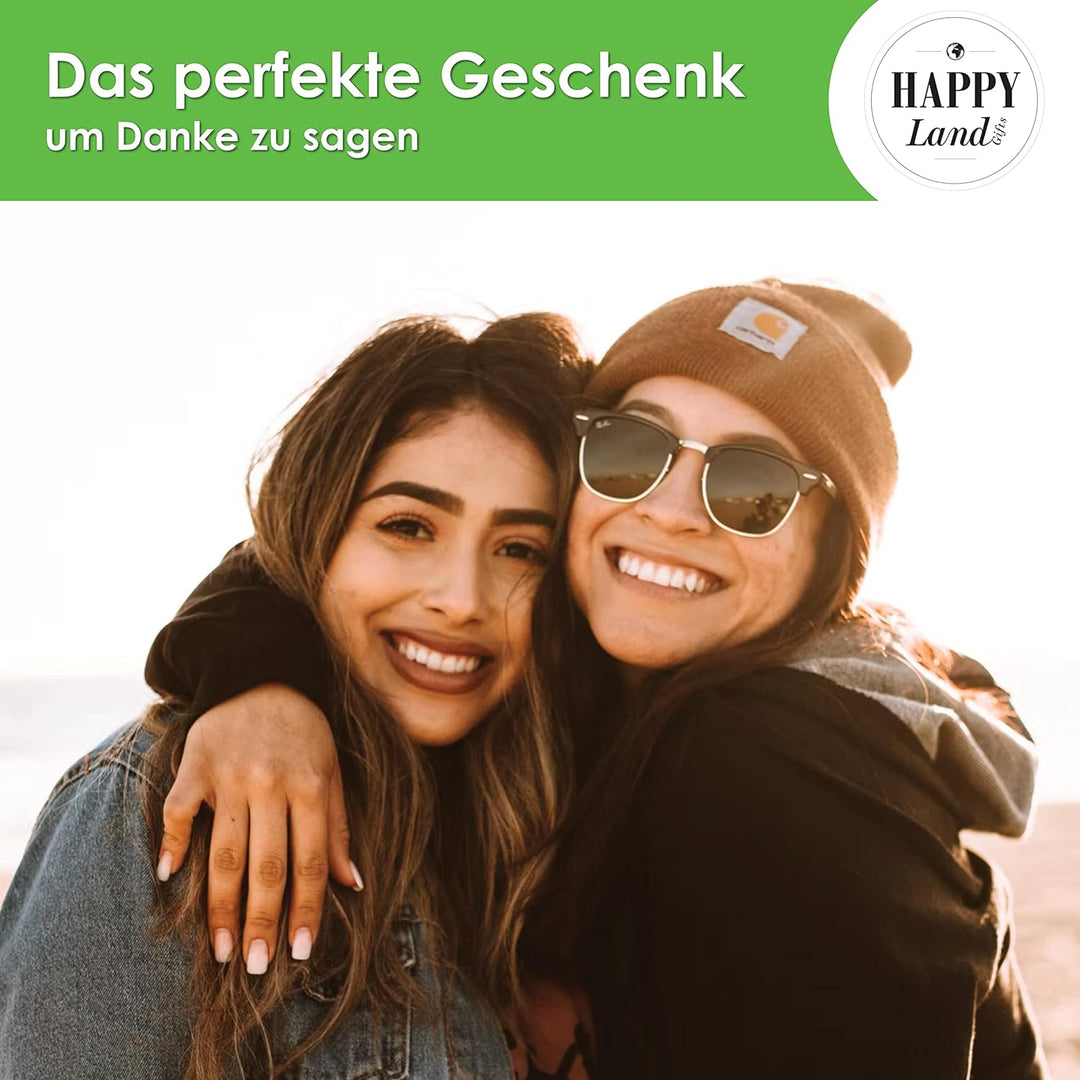 happylandgifts® Echte Sternschnuppe zum Danke Sagen | Echter Meteorit | Hochwertige Urkunde mit Wuns