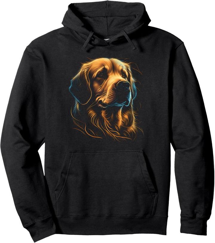 Golden Retriever Love für Hundefreunde Pullover Hoodie
