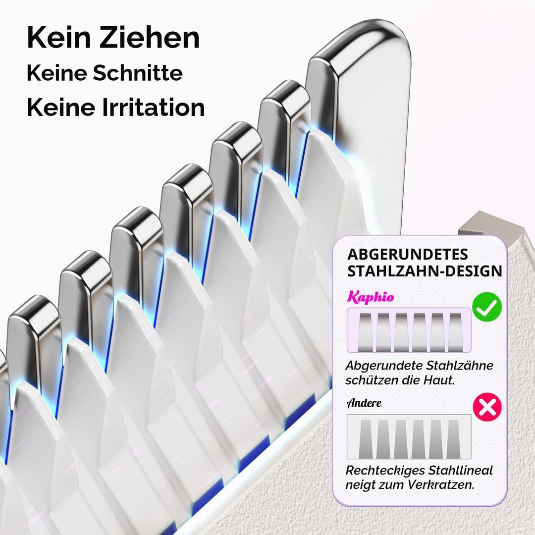 Intimrasierer für Frauen, Rasierer Damen Intimbereich Sanft, 2 in 1 Elektrischer Damenrasierer, Biki