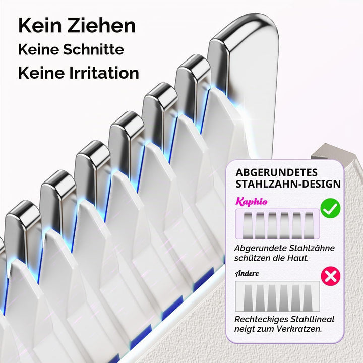 Intimrasierer für Frauen, Rasierer Damen Intimbereich Sanft, 2 in 1 Elektrischer Damenrasierer, Biki