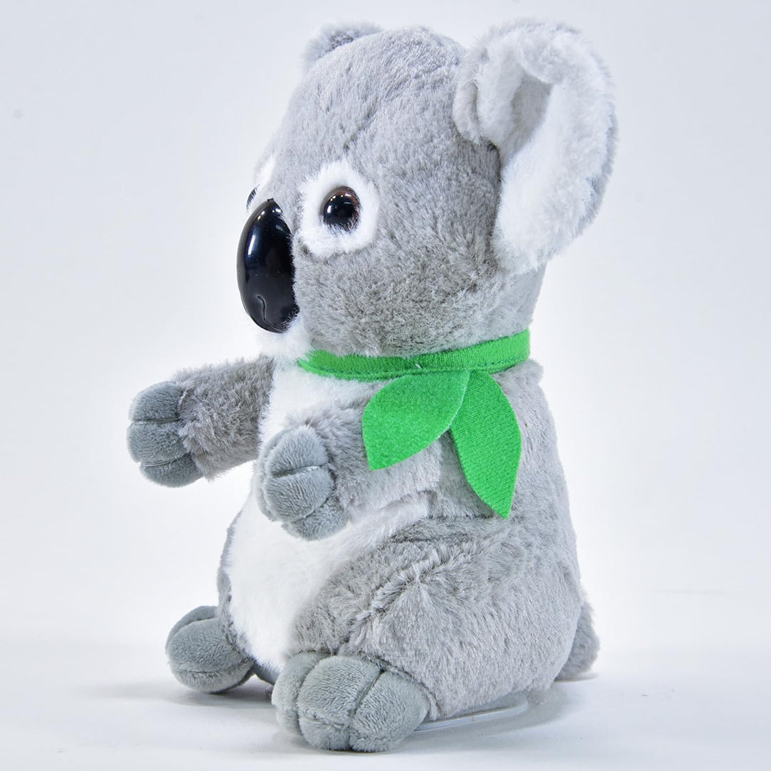 Kögler 76918 - Labertier Koala Travis, ca. 18 cm gross, nachsprechende Plüschfigur mit Wiedergabefun