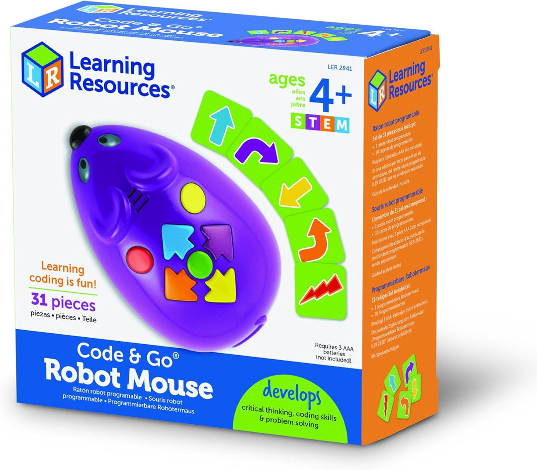 Learning Resources Robotermaus zum Programmieren & Loslegen,