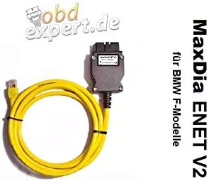 MaxDia ENET V2 Ethernet Diagnose-Interface für BMW F-Modelle und G-Modelle zur Diagnose und Codierun