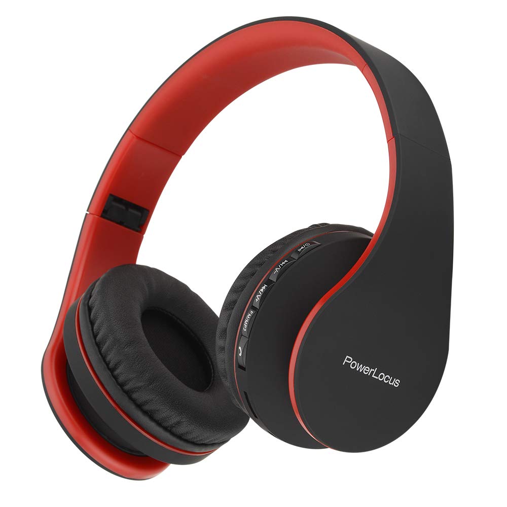 PowerLocus P1 Bluetooth Kopfhörer Kabellos, Wireless 5.0 Bluetooth Kopfhörer Over-Ear, Over Ear Kopf