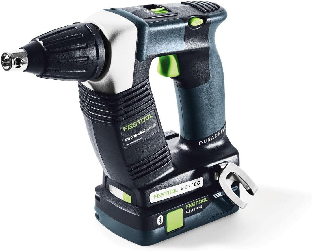 Festool Akku-Bauschrauber DWC 18-4500 I-Plus Organizer Edition DURADRIVE (mit Akkupacks, Schnelllade