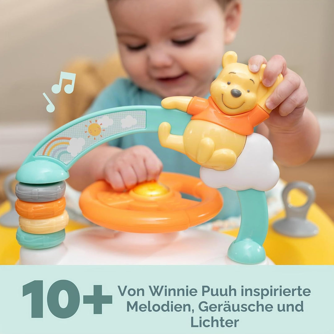 Bright Starts Disney Baby Winnie Puuh Once Upon a Walk Aktivitäten-Lauflernhilfe, 2 Spielmöglichkeit