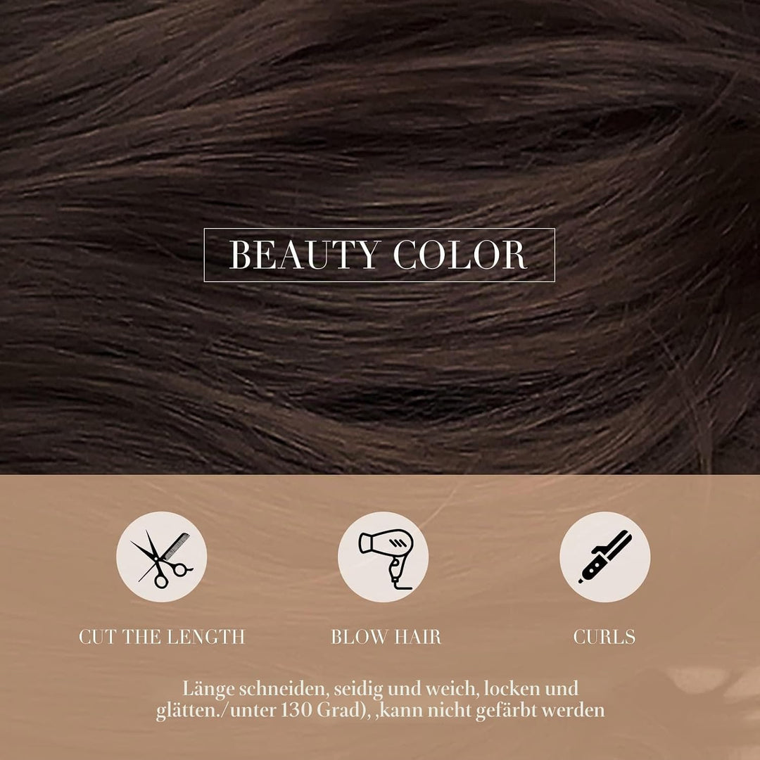 HAIRCUBE Kurze BOB BOB Damen Perücken Leichte Wavy Wigs Synthetische Perücken für Alltag Cosplay 800
