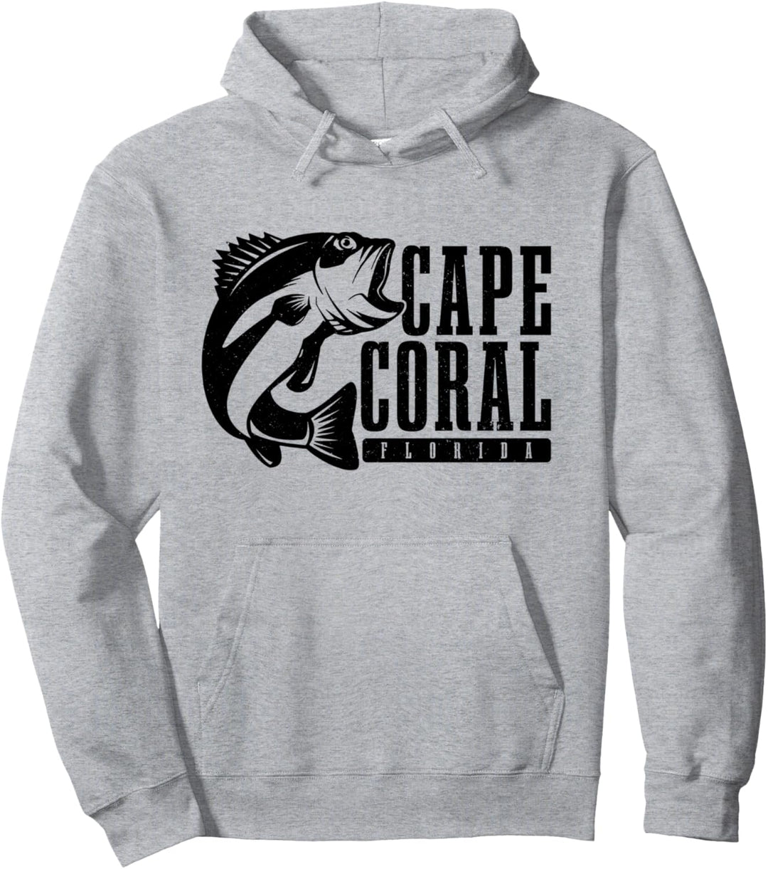 Cape Coral Florida Angeln Fischer Pullover Hoodie