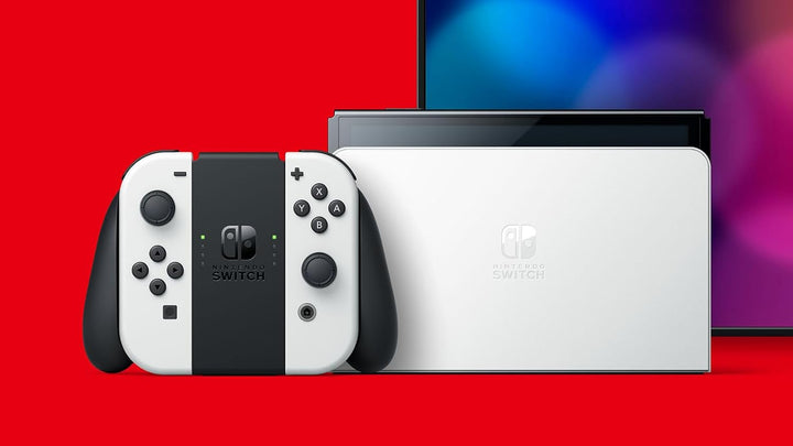 Nintendo Switch – OLED-Modell (weiss) + Super Mario Bros. Wonder Switch Online – 12-monatige (365-tä