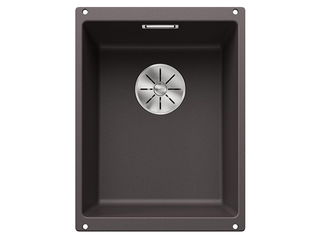 BLANCO SUBLINE 320-U | SILGRANIT felsgrau | Einbauart: Unterbau | ohne Ablauffernbedienung | 40er Un