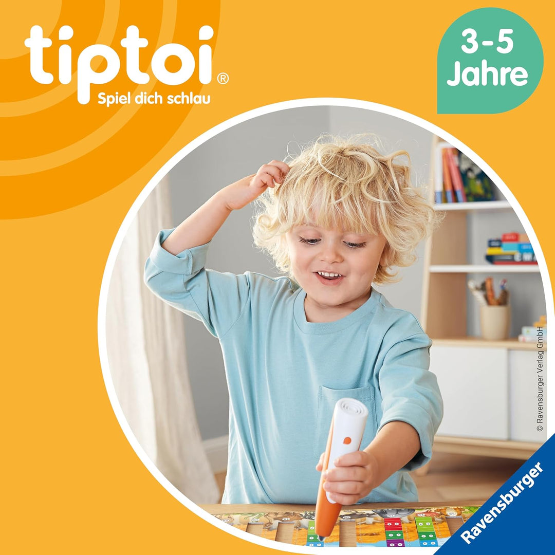 Ravensburger 00203 tiptoi Spiel - Die flinken Sprach-Hörnchen - Lernspiel ab 3 Jahren, für 1-4 Spiel