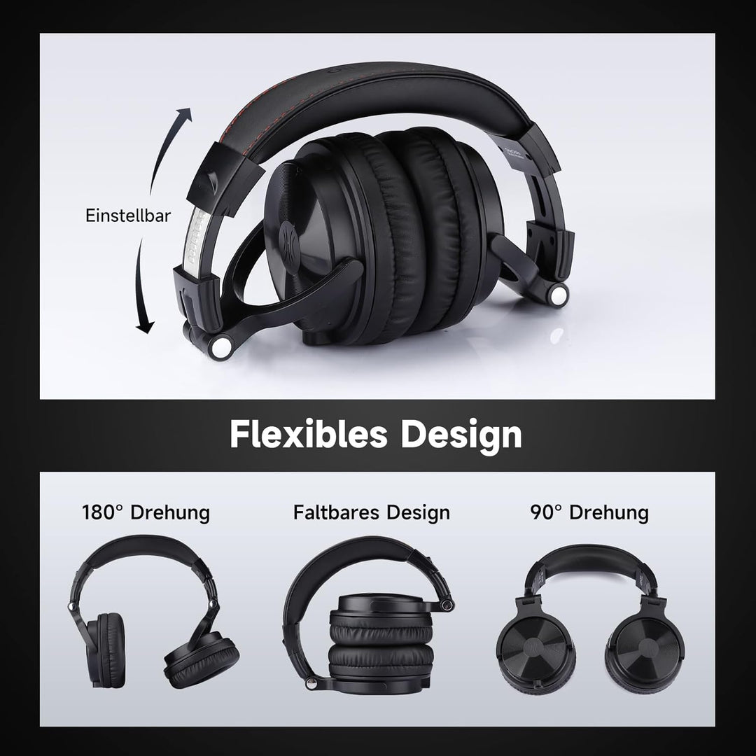 OneOdio Bluetooth Kopfhörer Over Ear [Bis zu 110 Std & BT 5.2] Kopfhörer Kabellos Bluetooth mit 50mm