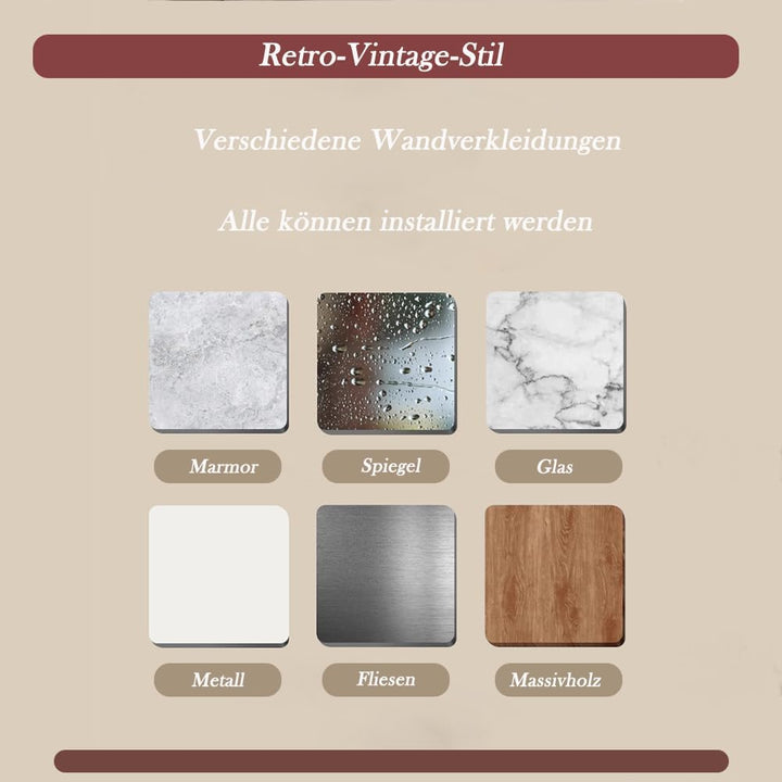 Walnuss Saugnapf Regal, Extra Breites Waschbeckenregal mit Ablauflöchern, Ohne Bohren Badezimmer Org