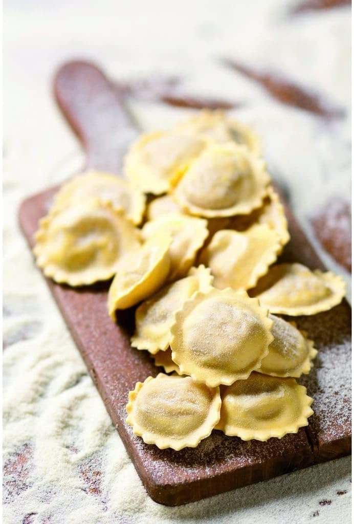 Form für Ravioli oder runde Ravioli-Ausstecher | in Messing mit automatischem Auswerfer | Durchmesse