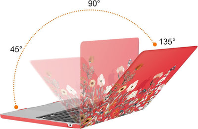 MOSISO Hülle Kompatibel mit MacBook Air 13,6 Zoll 2022-2024 A2681 M2 Chip mit Liquid Retina Display