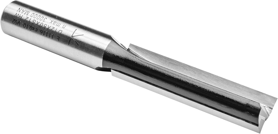 ENT 11116 Nutfräser HW, Schaft (S) 12 mm, Durchmesser (D) 12 mm, NL 50 mm, SL 40 mm, GL 94 mm, mit H