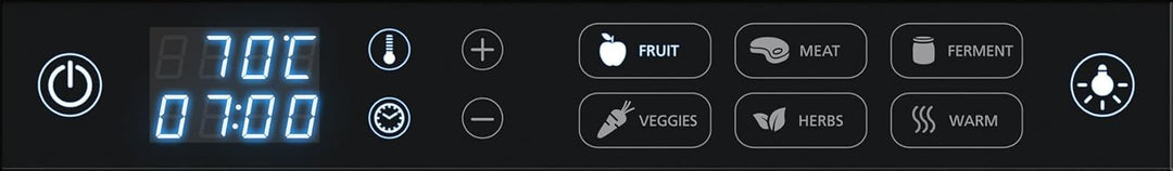 Steba ED 80 Steel Deluxe Dörrautomat | LED-Display | Langlebiger Motor | 8 Edelstahl-Gitter | Innenr