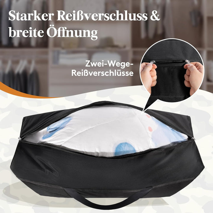 Lifewit 2 Stück 120L Reisetasche Gross, Aufbewahrungstasche, 600D Oxford Aufbewahrungstasche Heavy D