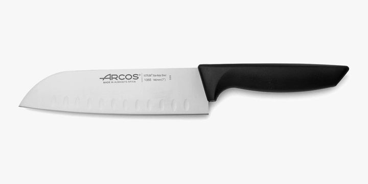 Arcos Serie Niza - Santoku Messer Messer Asiatischer Art- Klinge Nitrum Edelstahl 180 mm - HandGriff