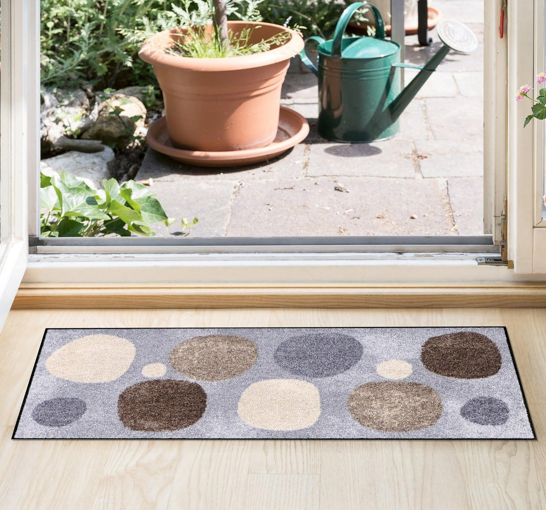 Salonloewe Fussmatte, Grey-beige, 60x180 cm