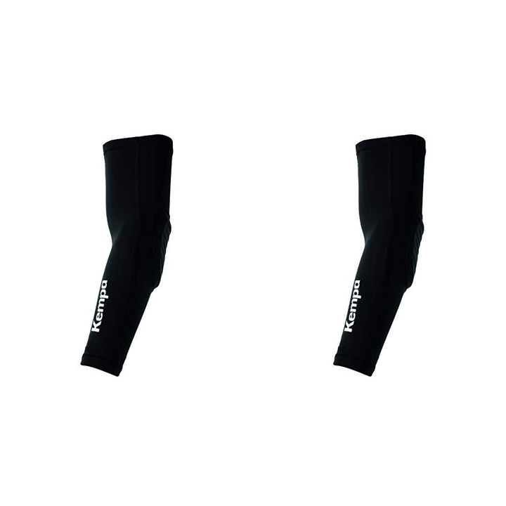 Kempa Persönliche Schutzausrüstung Arm Sleeve Ellbogenschoner schwarz/Weiss M/L + XS/S, schwarz/Weis