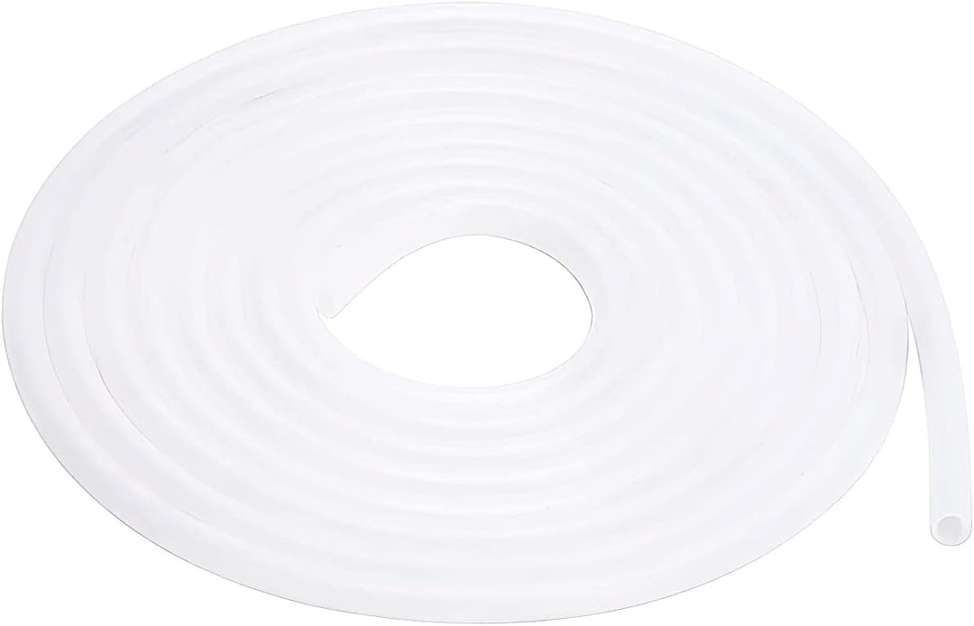 TEN-HIGH 10m Flexibler Silikonschlauch 6mm ID x 8mm AD, Wandstärke 1mm, Wasser Luft Schlauch 10m 6x8
