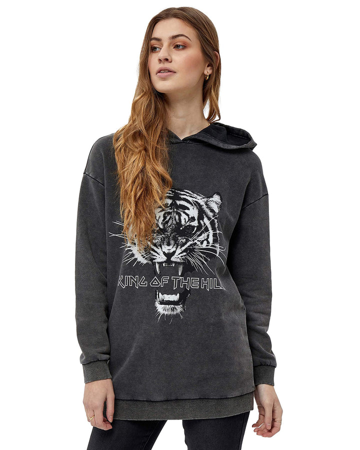 Desires Damen Gennie Sweat Sweatshirt-Hoodie S 9000 Black, S 9000 Black