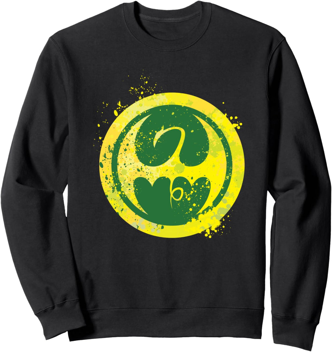 Marvel Iron Fist Dragon Splatter Logo Sweatshirt